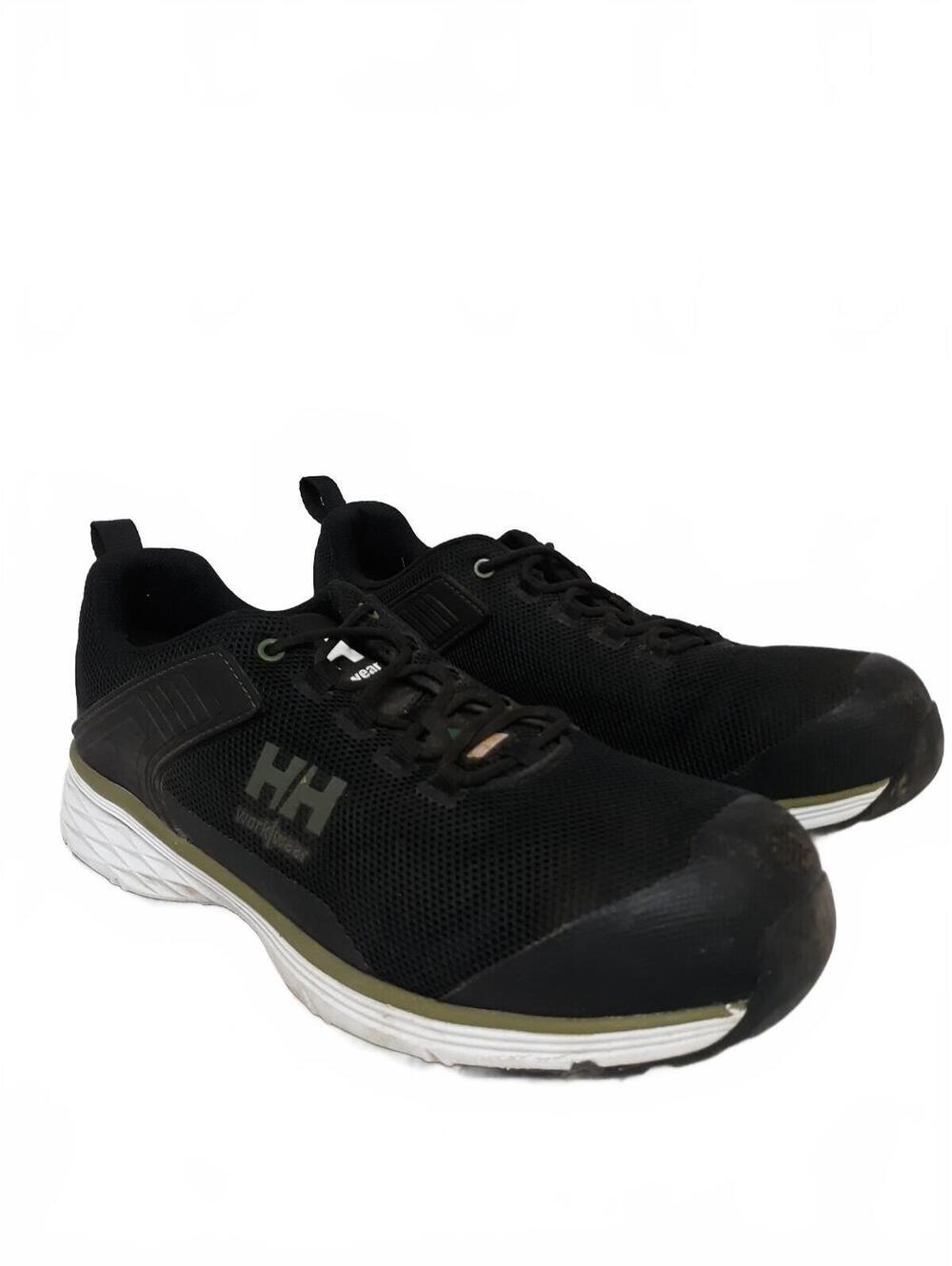 Helly Hansen HHS254003 Men Work Shoe 12M Steel Toe Mesh Safety Sneakers Black EH